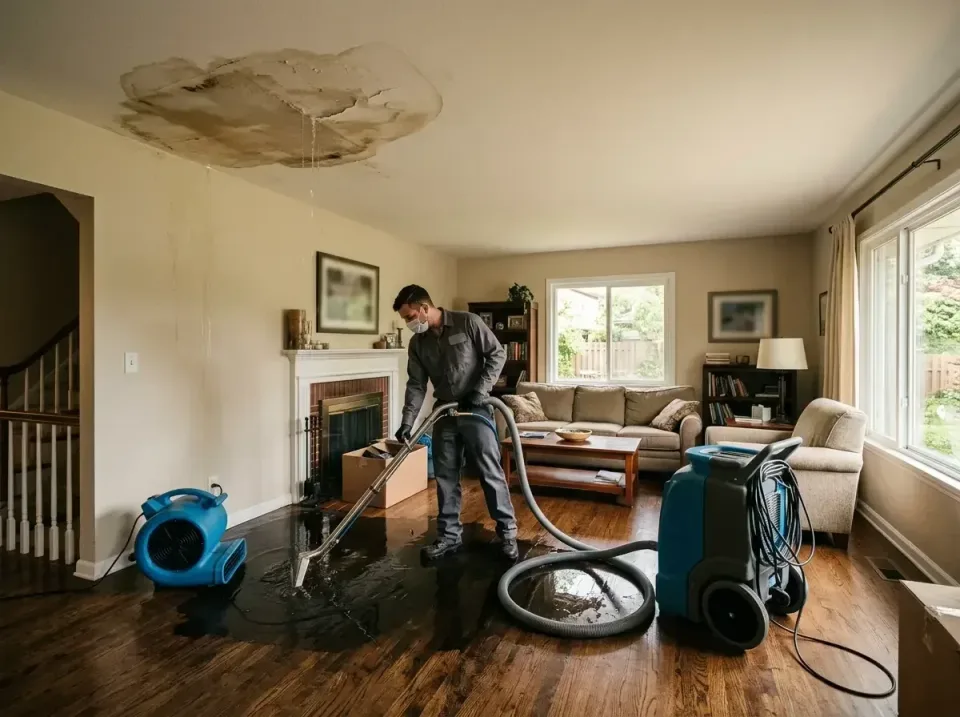 attic-pipe-burst-ceiling-drip-008 — frequently asked questions, Water Damage Restoration & Carpet Care in Murfreesboro, TN